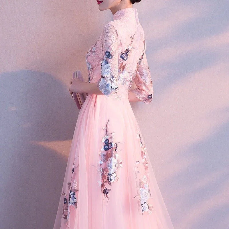 Women's Elegant Full-Length Dress  Pre2brand