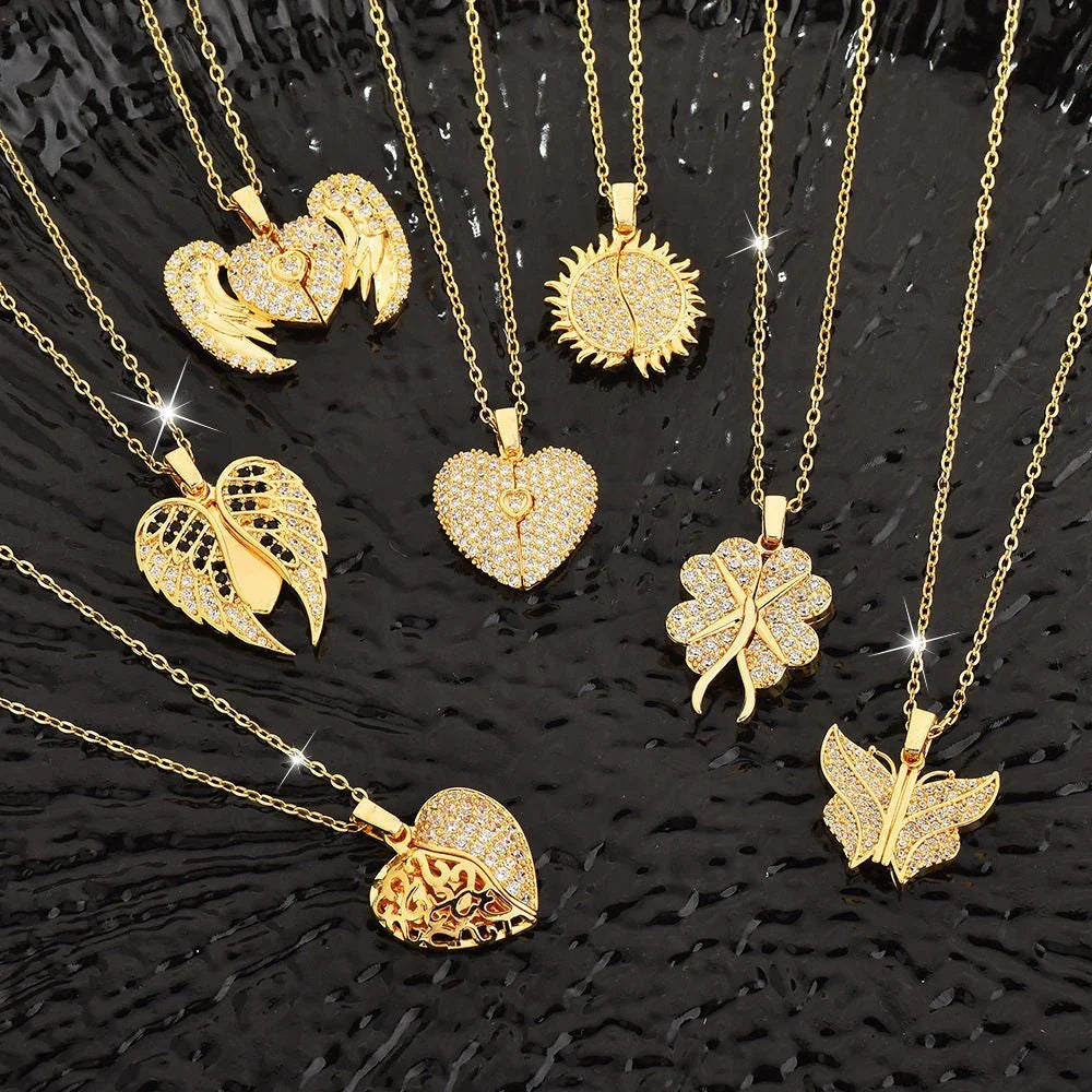 Women's Personalized Heart Locket Necklace  Pre2brand