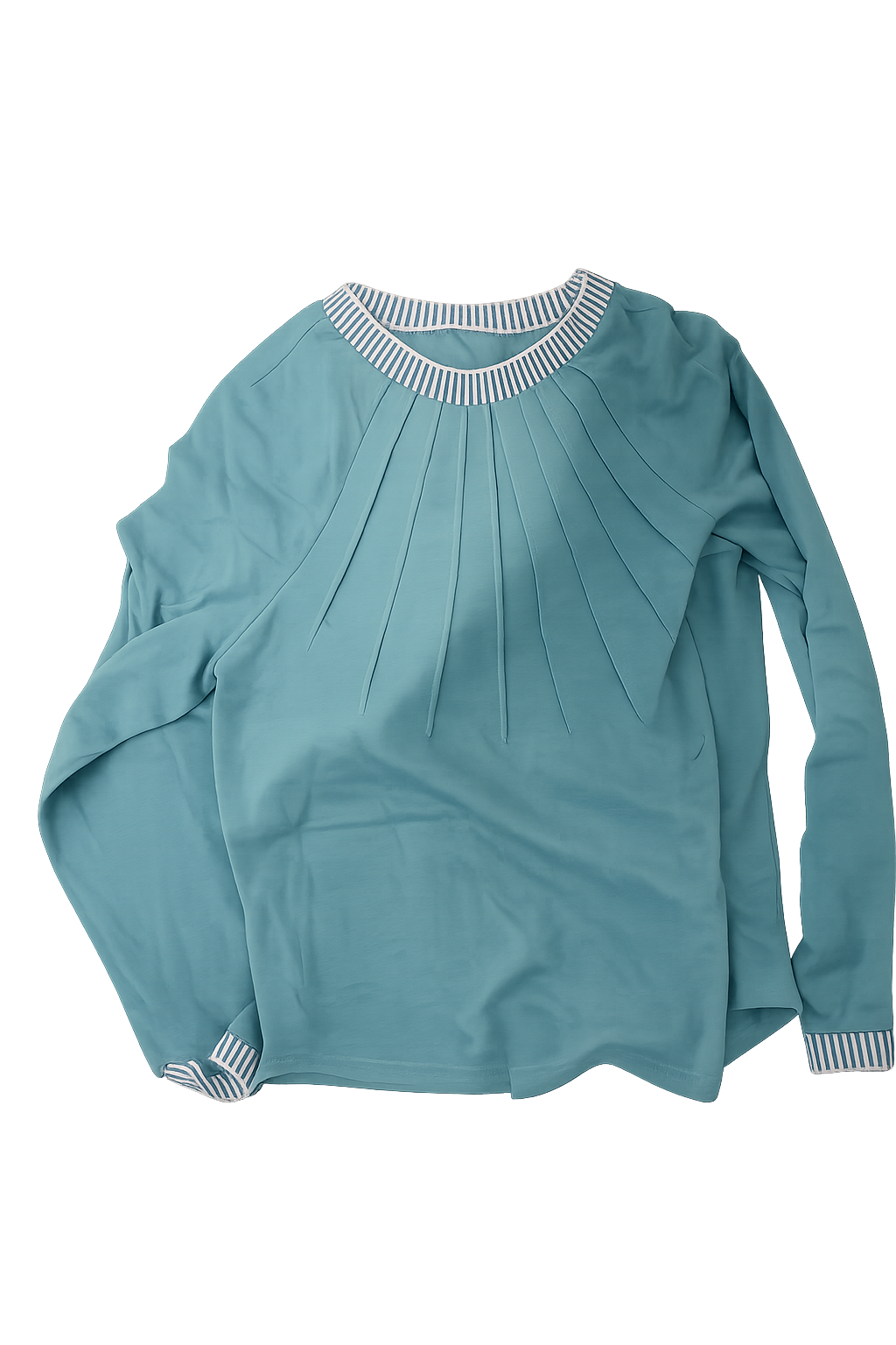 Women's Long Sleeve Casual Tops – Slim Fit & Pleated Blouses